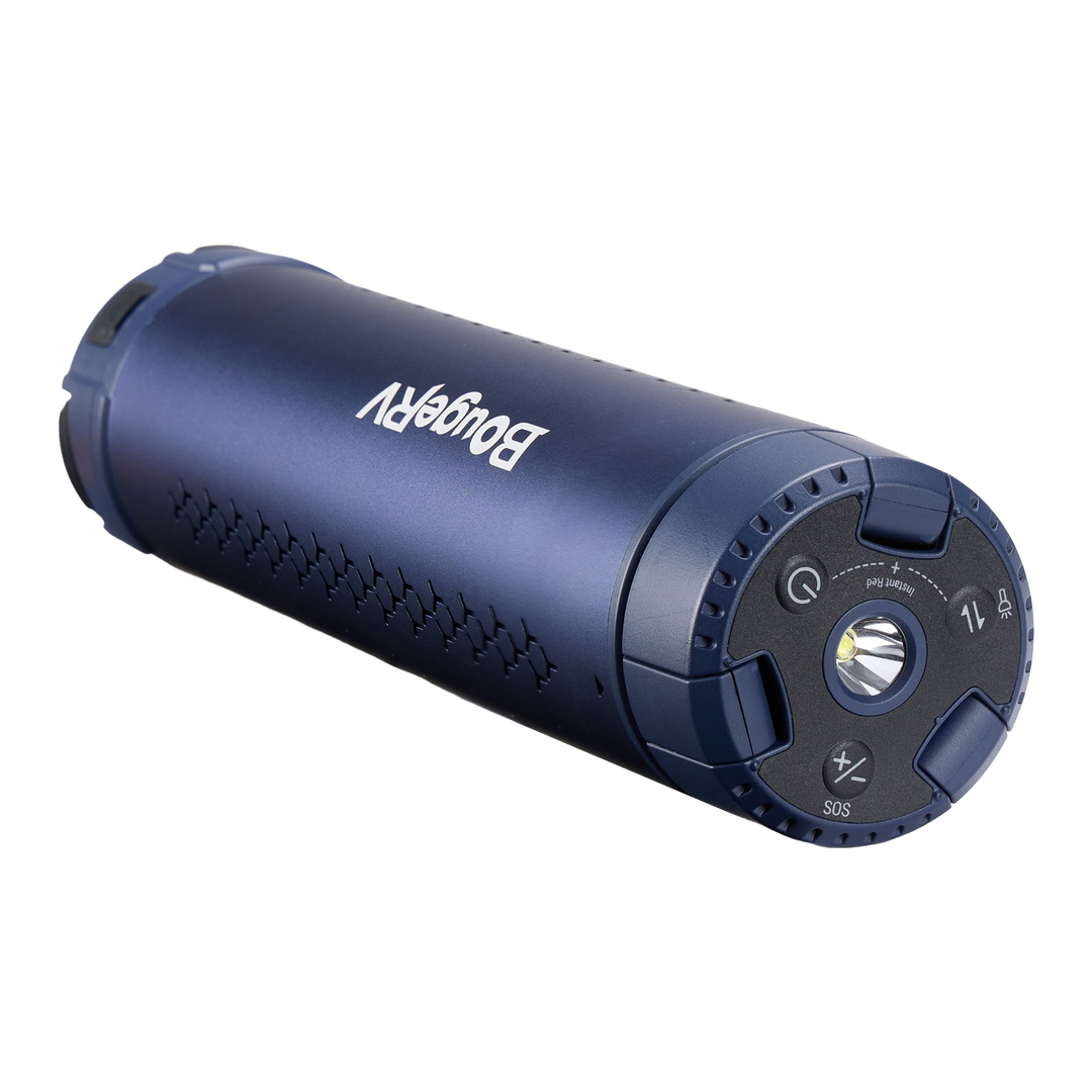 BougeRV New T1 Portable Telescopic Camping Light (Blue)
