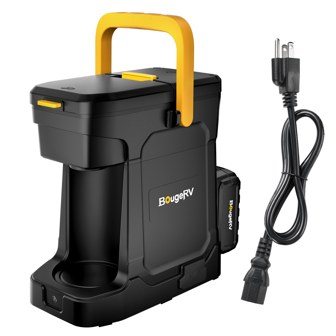 F02 Fan + CM01 Coffee Maker with 2 × 144Wh Batteries