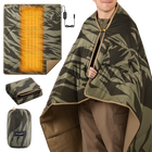 BougeRV 12V Outdoor Heated Blanket-5 Heat Settings, APP Remote Control(Green)