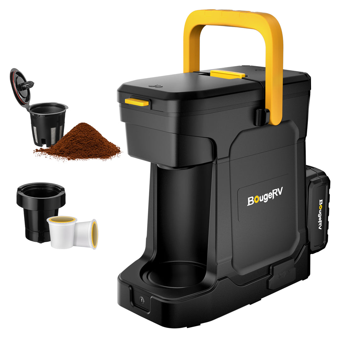 F02 Fan + CM01 Coffee Maker with 2 × 144Wh Batteries
