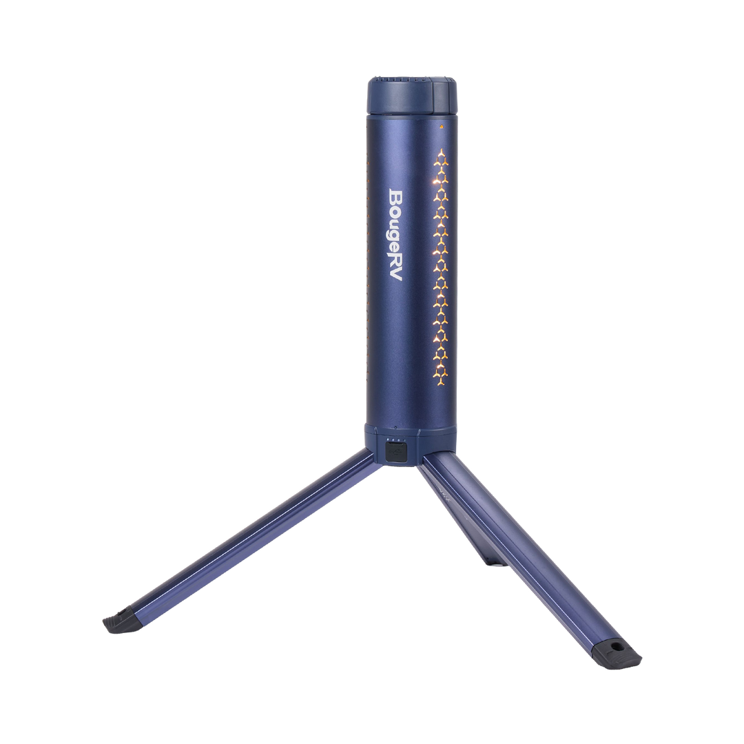 BougeRV New T1 Portable Telescopic Camping Light (Blue)