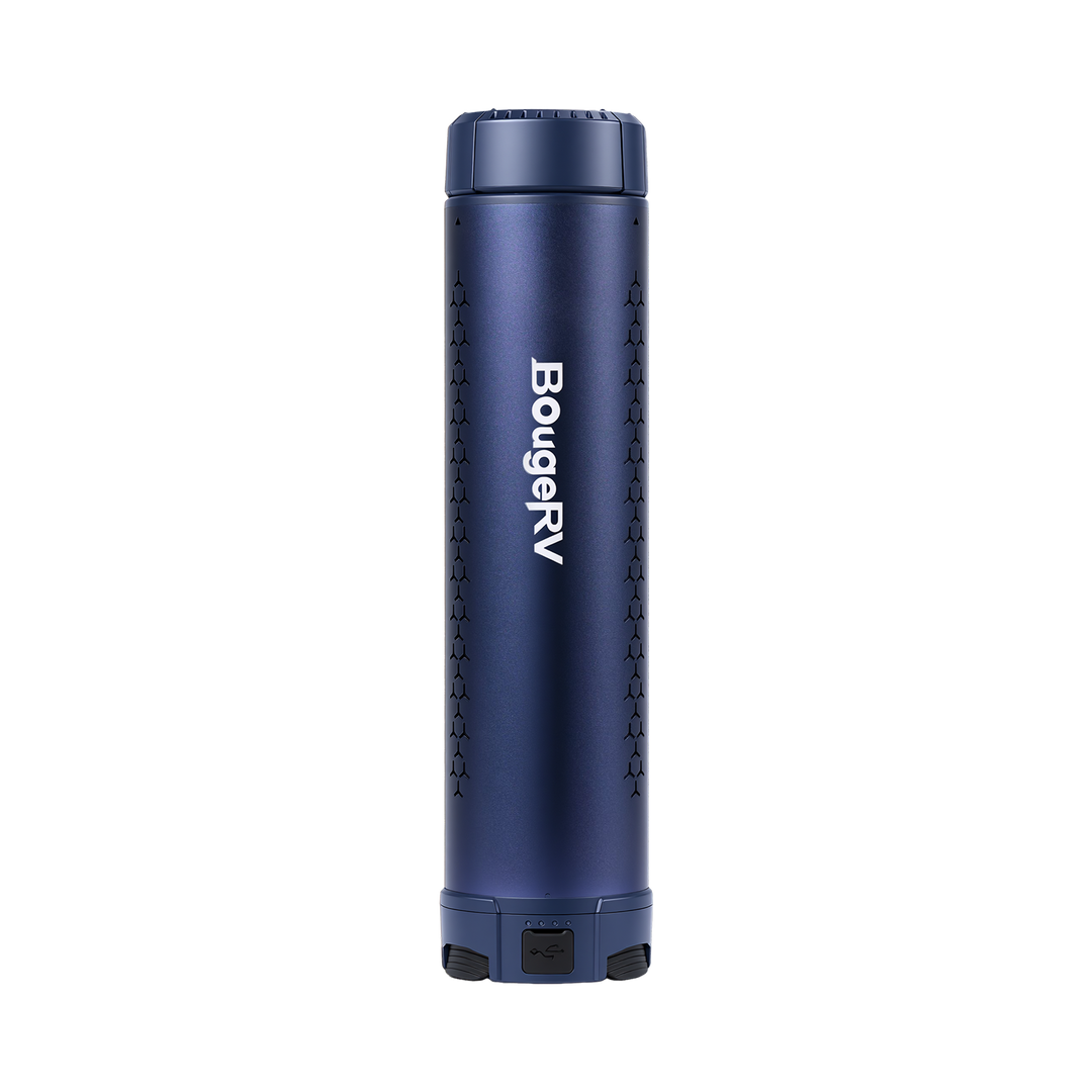 BougeRV New T1 Portable Telescopic Camping Light (Blue)