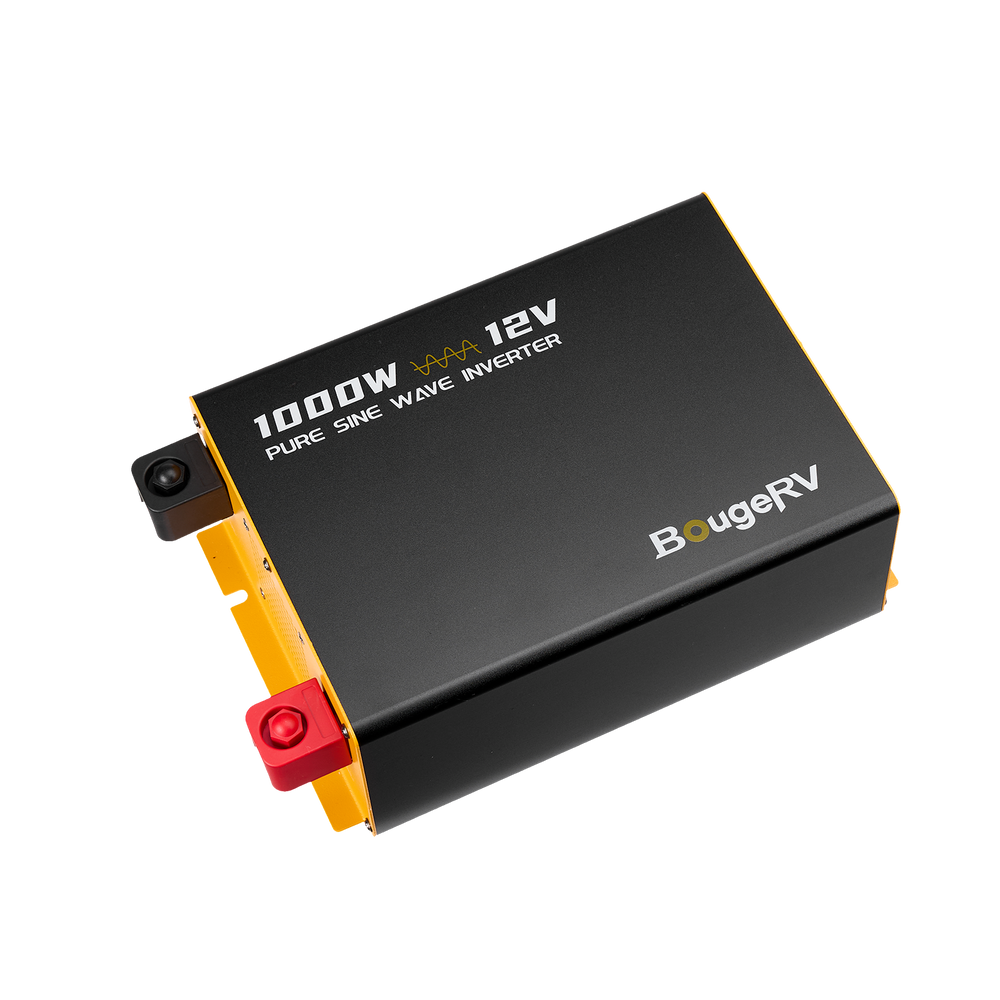 BougeRV 1000W 12V Pure Sine Wave Inverter with Bluetooth