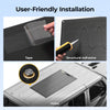 Three intallation ways of flexible solar panel