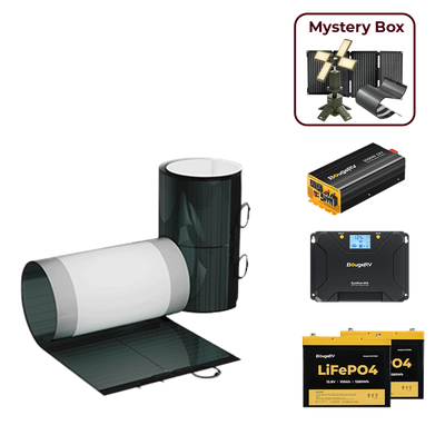 BougeRV 12V 400 Watt CIGS Flexible Solar System Kit