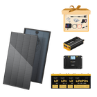 BougeRV 12V 800W High Watt Rigid Solar System Kit