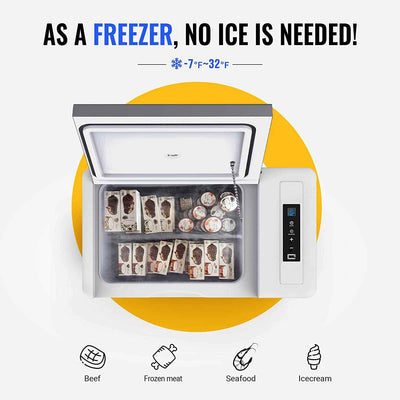 12V 23 Quart Portable Fridge(Refurbished)