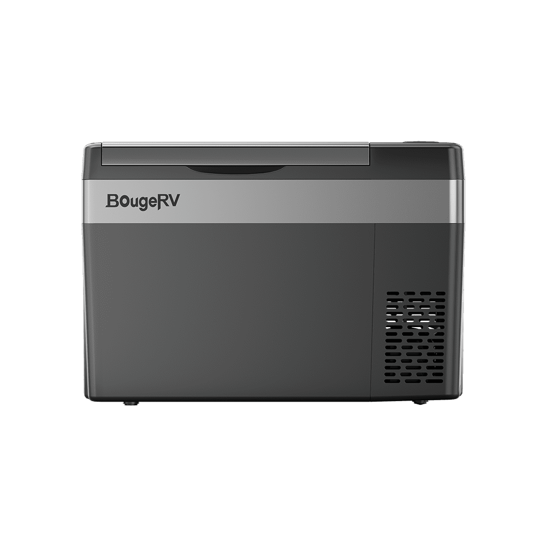 12 Volt 30 Quart Portable Camping Fridge Black