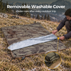 BougeRV 12V heated blanket with removable washable cover for easy care after camping and outdoor adventures