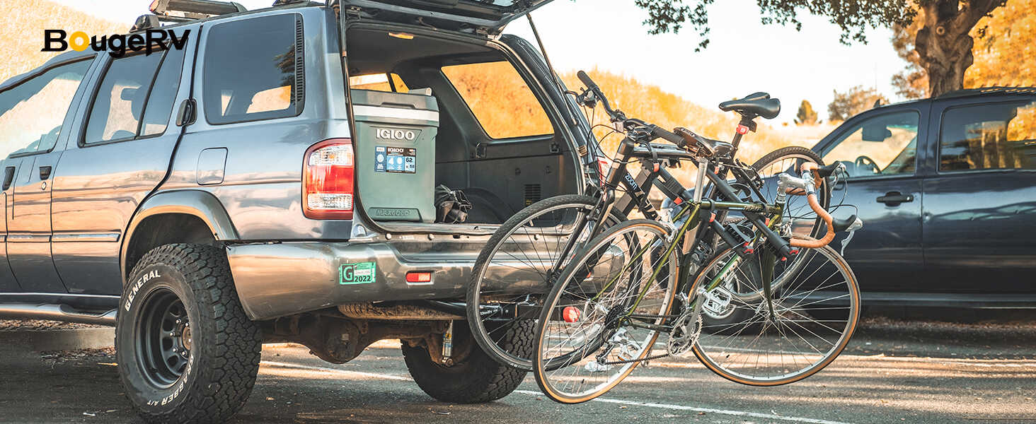 Foldable Hitch Bike Rack BougeRV
