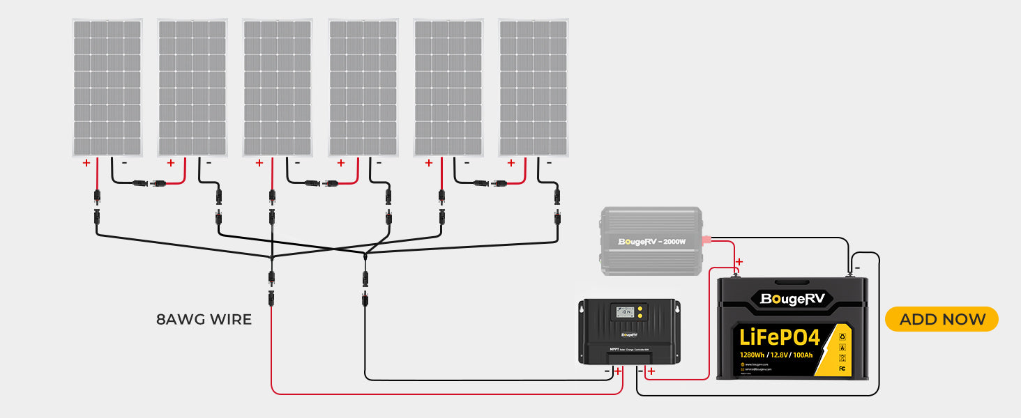 60a mppt control with battery