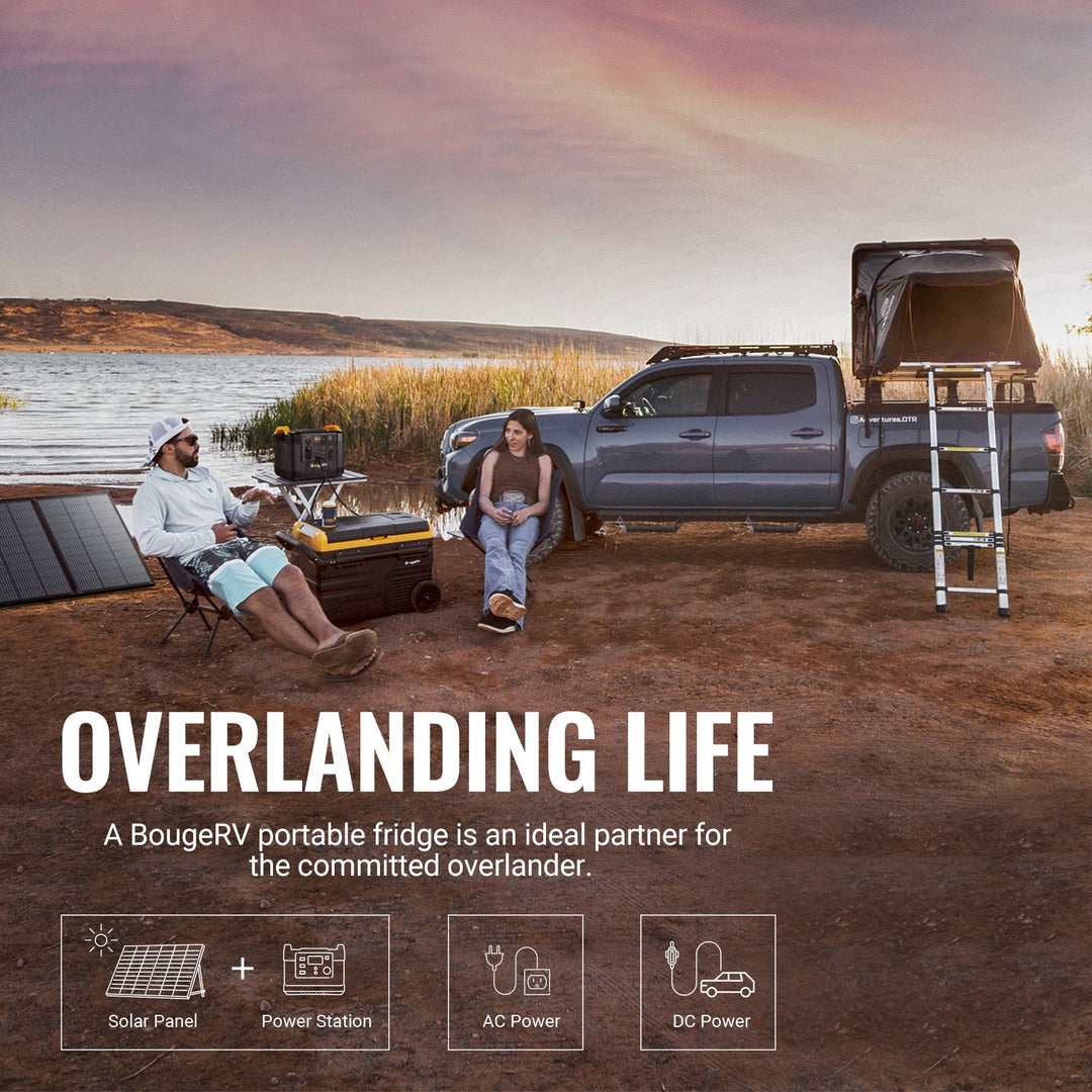 CR35 37 Quart Dual Zone Portable Fridge(Refurbished)