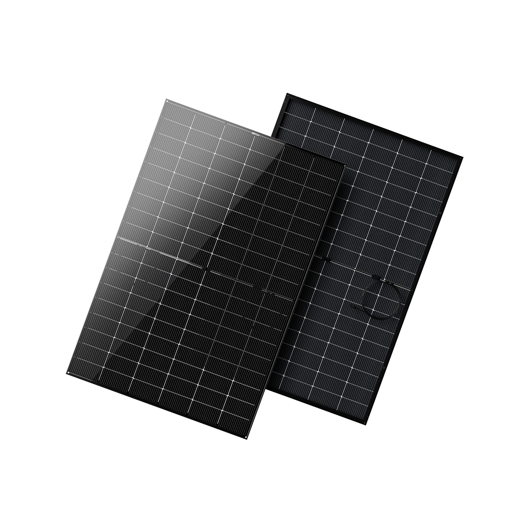 BougeRV 400 Watt N-Type Rigid Bifacial 16BB Mono Solar Panel