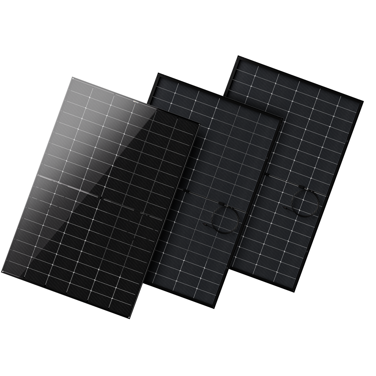 BougeRV 400 Watt N-Type Rigid Bifacial 16BB Mono Solar Panel