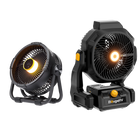 Ventilador de exterior portátil inalámbrico BougeRV F02 con batería de 144 Wh