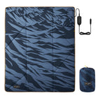 BougeRV 12V Outdoor Heated Blanket-5 Heat Settings, APP Remote Control(Blue)