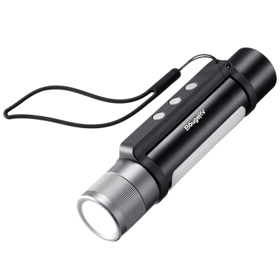 BougeRV FL01 Zoomable Camping Flashlight Outdoor Emergency Light