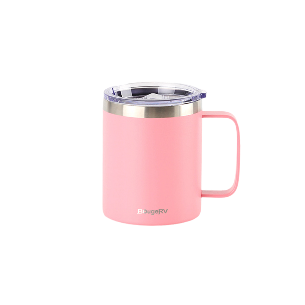 12oz Stainless Steel Insulated Coffee Mug with Handle