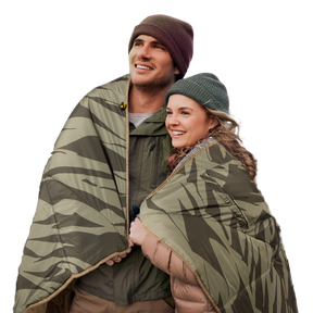 BougeRV 12V Portable Heated Blanket (Green)