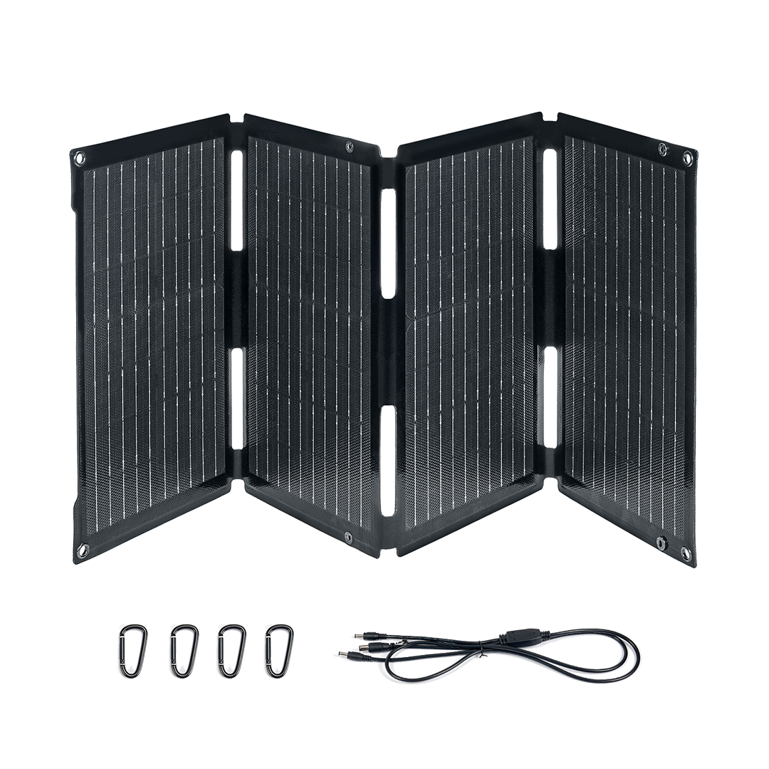 BougeRV 50W Fiberglass Flexible Portable Solar Panel