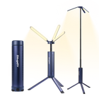 BougeRV New T1 Portable Telescopic Camping Light (Blue)