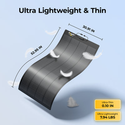 BougeRV 12V 400 Watt Arch Pro Solar System Kit