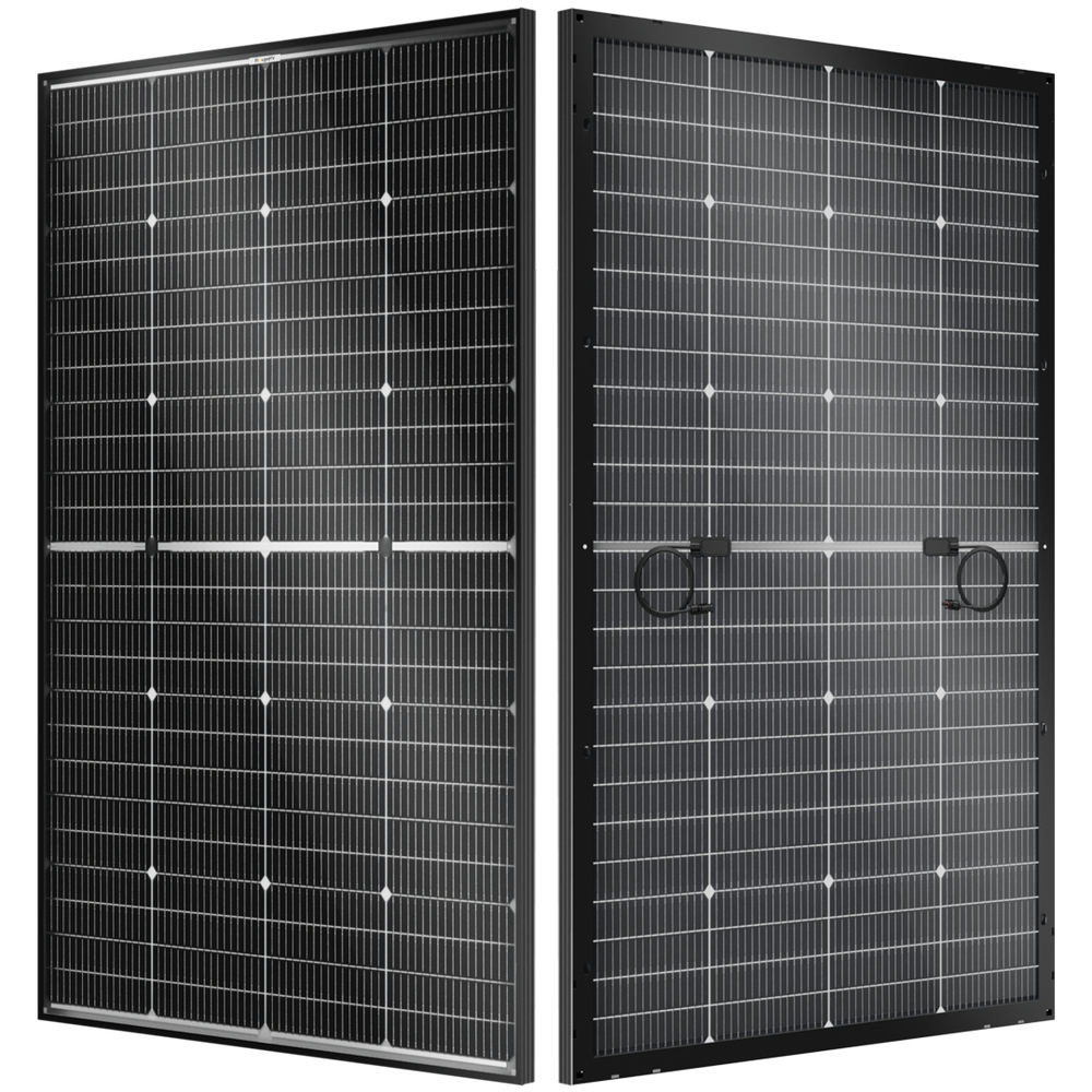 BougeRV 200 Watt bifacial solar panel