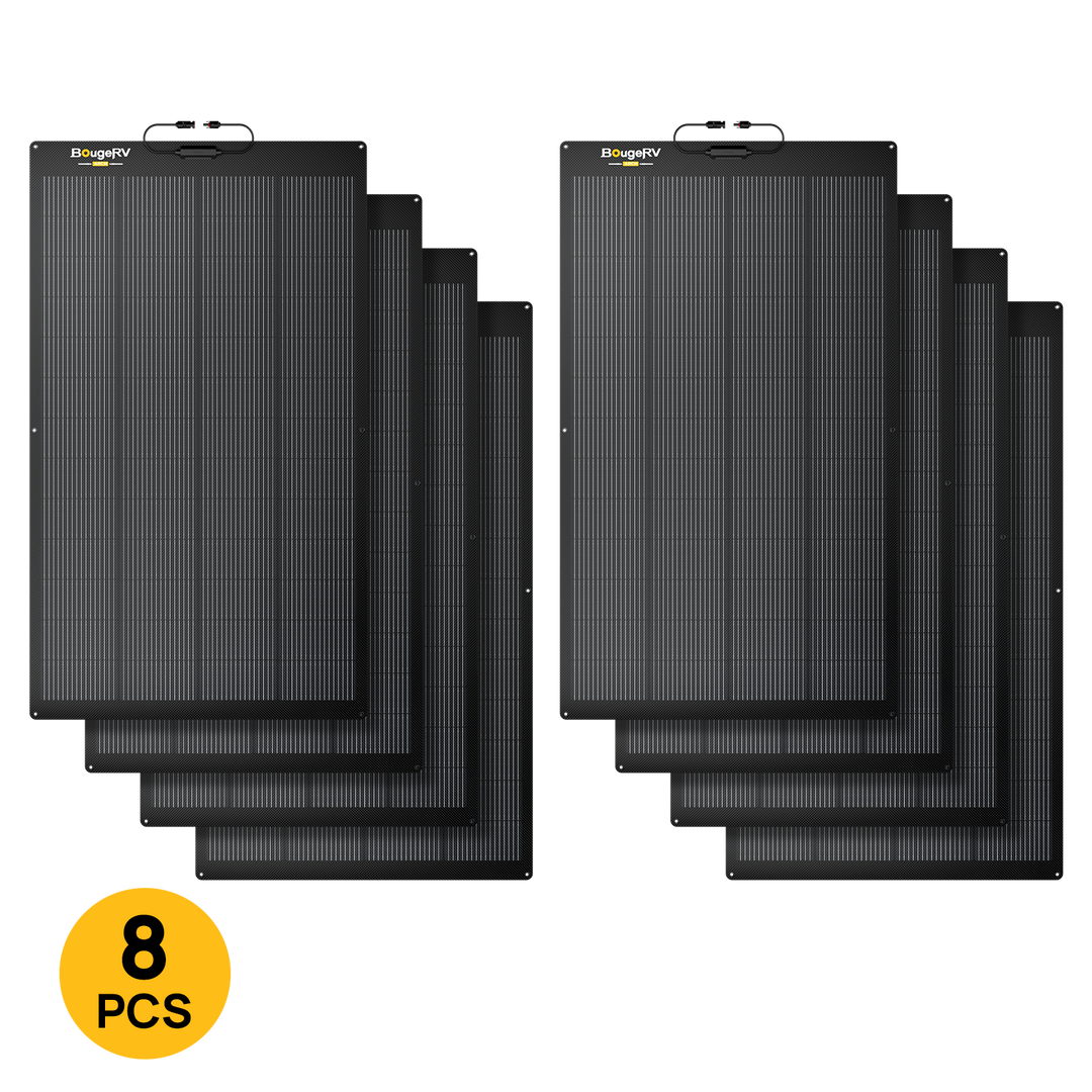 BougeRV Arch Pro 200W ShadePower N-Type Flexible Solar Panel