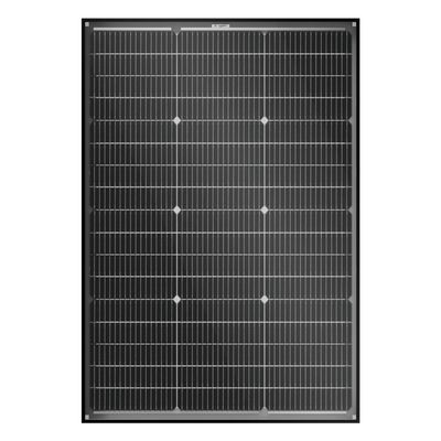 BougeRV 16BB N-Type 12V/24V 100 Watt Bifacial Solar Panel