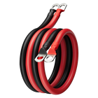 BougeRV Battery Cable with Flexible Silicone and Pure Copper Wire Set