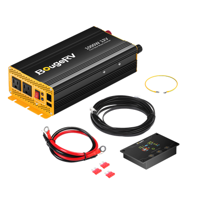 BougeRV 12V 200 Watt Flexible Solar System Kit