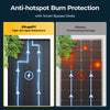 200W N-Type ShadePower rigid solar panel with smart bypass diodes to prevent hotspot overheating and extend panel lifespan