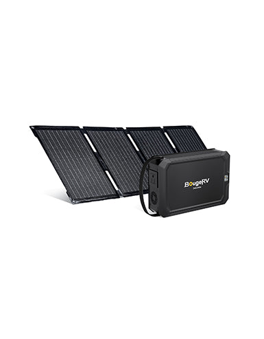 juicego power station with 50w solar panel