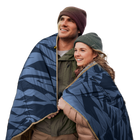 BougeRV 12V Outdoor Heated Blanket-5 Heat Settings, APP Remote Control(Blue)