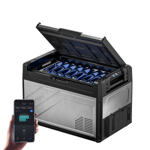 BougeRV New Rocky V3.0 55QT Dual Zone 12V Car Fridge