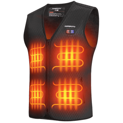 KEMIMOTO Winter Warming Heating Vest, BATTERY NOT INCLUDED