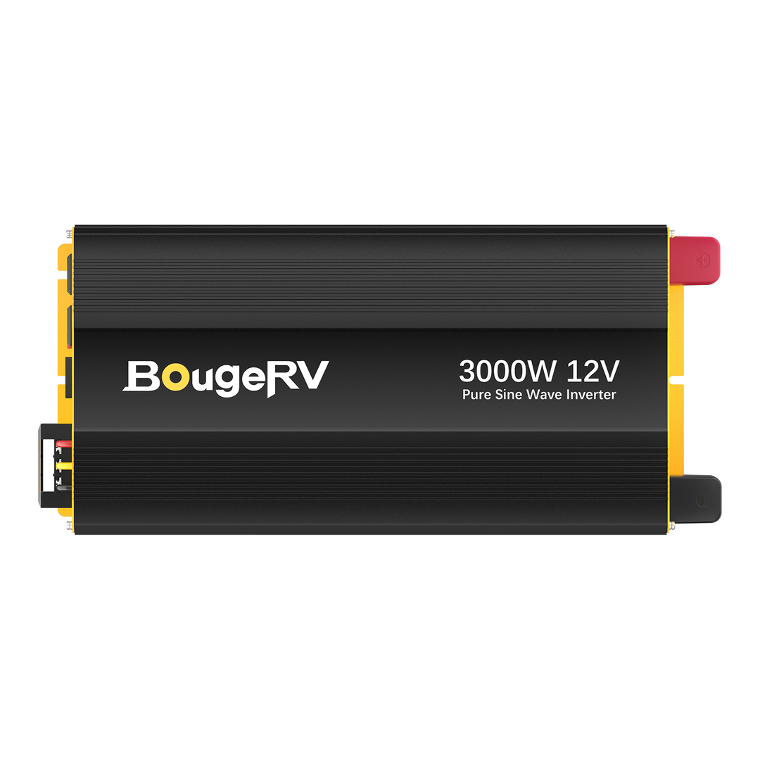 BougeRV 3000W 12V Pure Sine Wave Inverter with Bluetooth
