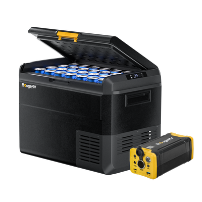 BougeRV CRS 53 Quart 12V Car Fridge