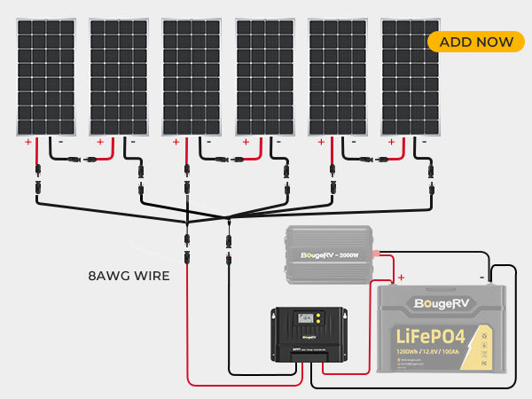 60a mppt control with solar panel