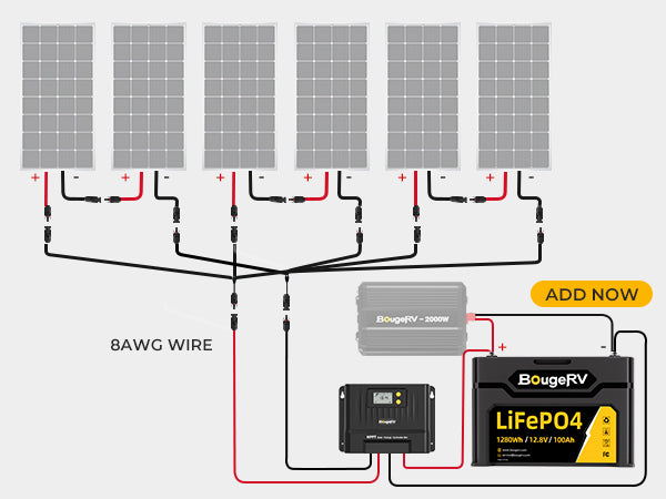 60a mppt control with battery