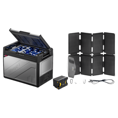 BougeRV Rocky Solar Battery Portable Fridge Kit