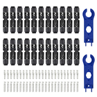 (10AWG) 44PCS Solar Connector with Spanners IP67 Waterproof Male/Female