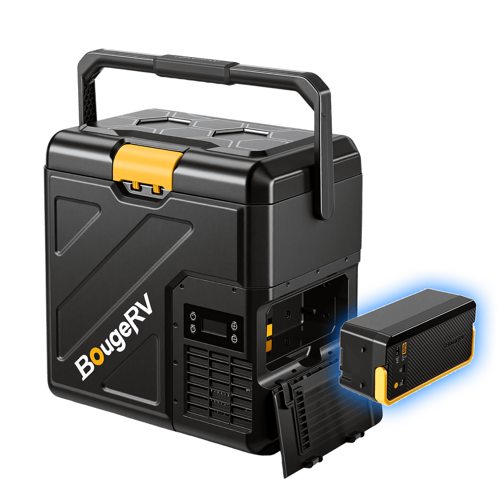 BougeRV CRH20 Portable Fridge for Car with Battery