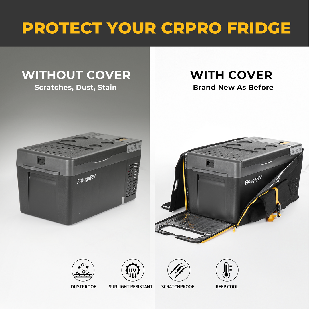 BougeRV CRPRO20 21 Quart Portable Fridge Cover