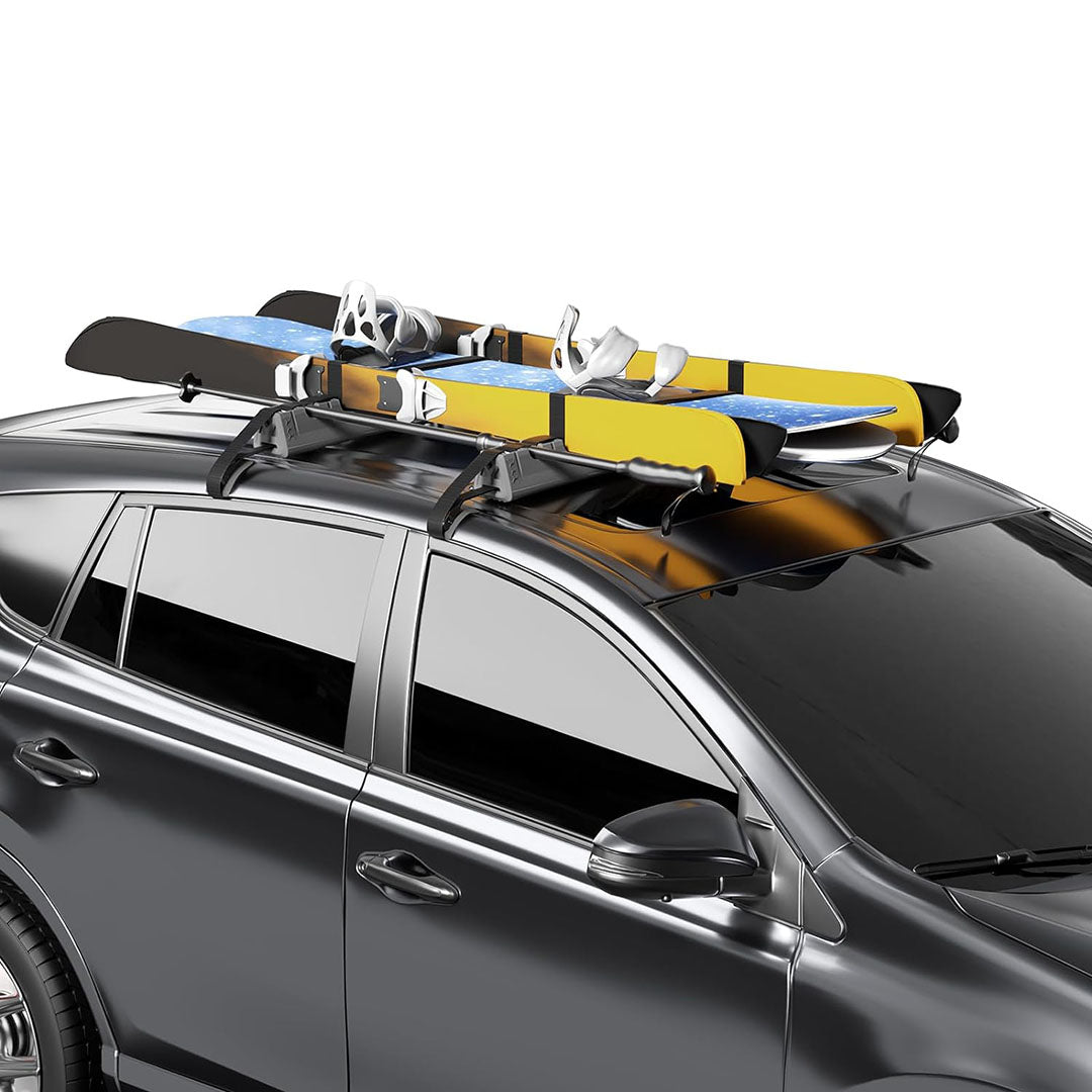 Bougerv Ski Rack BougeRV Universal Soft Roof Rack Pads