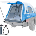 Inflatable Truck Bed Tent with Awning, 30s Quick Setup, Waterproof Roof Shade