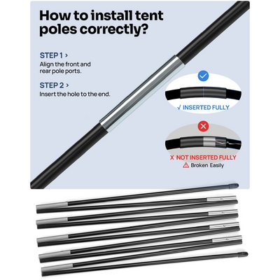 Pickup Truck Tent 2.0, Waterproof PU2000mm