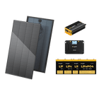 BougeRV 12V 800W High Watt Rigid Solar System Kit