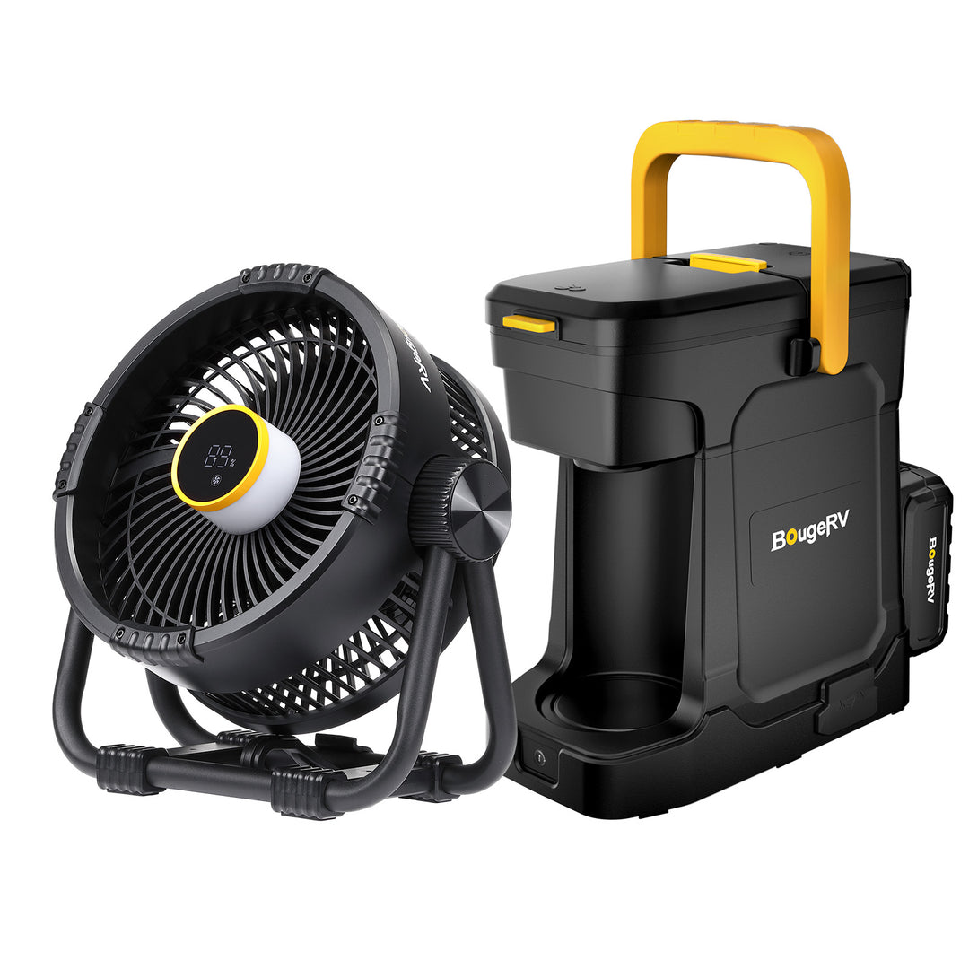 BougeRV Portable Coffee Maker With 144Wh Battery