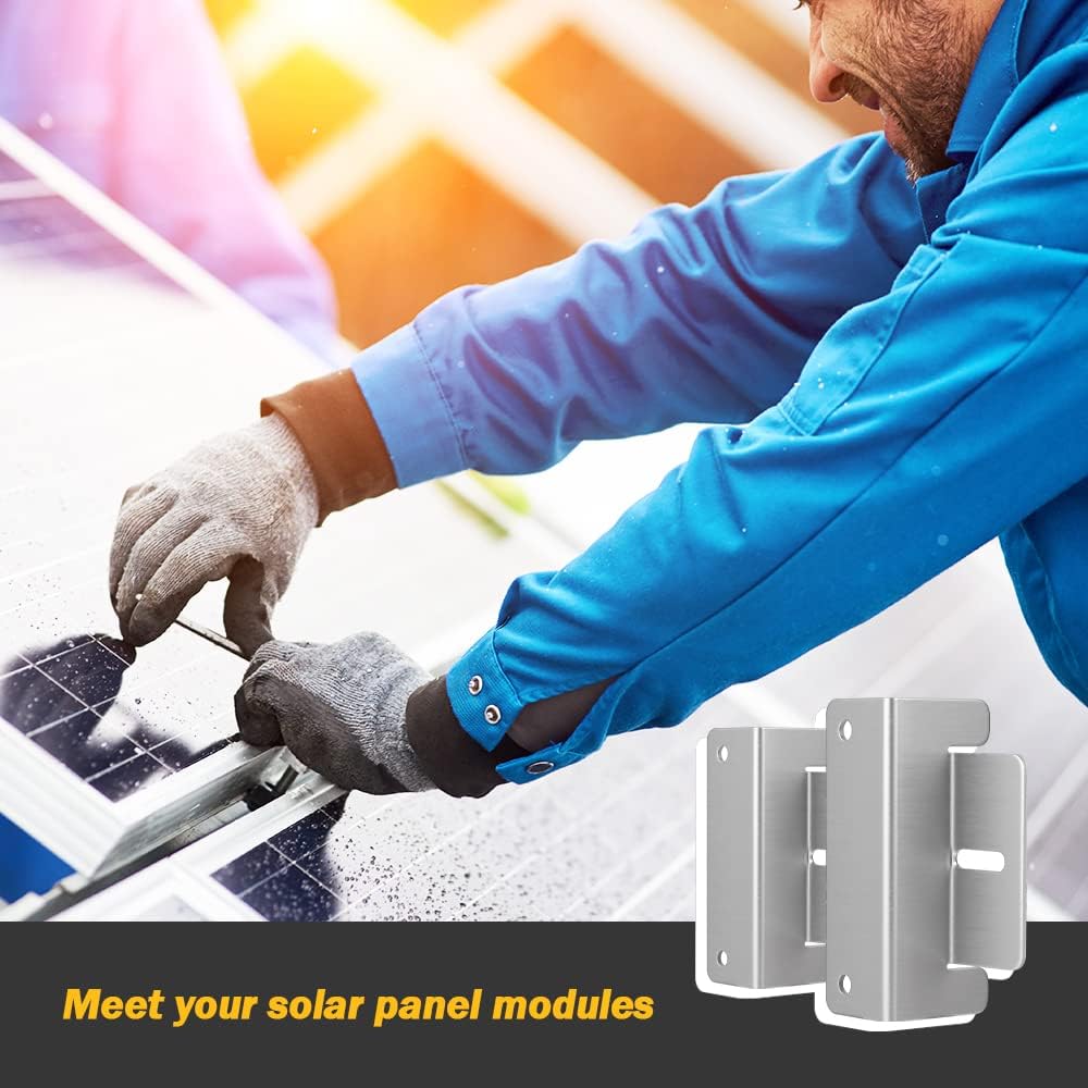 Solar Panel Mounting Z Bracket Mount Kits
